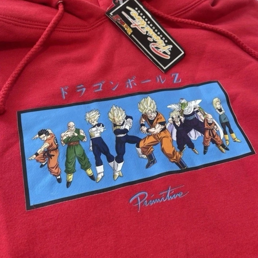 Primitive x Dragon Ball Z Hoodie “Heroes” Size Medium NEW​​​ - Picture 2 of 6